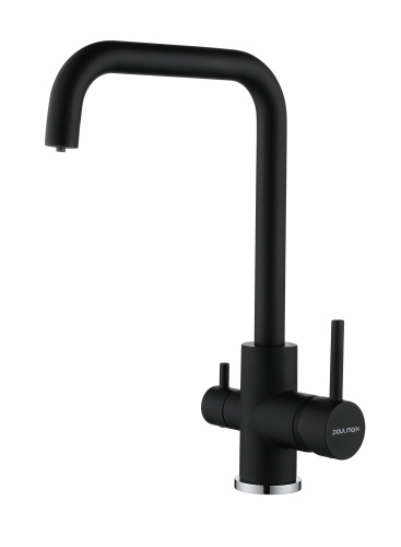 Смеситель для кухни Paulmark LOGAS Lo213021-AN на раковину антрацит