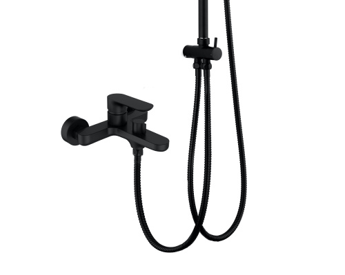 Душевая стойка Agger Gorgeous A0293544 настенная цвет черный - фото 5