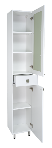 Шкаф-пенал Misty Урал Э-Ура0503501-01П 35х30х190 напольный - фото 2