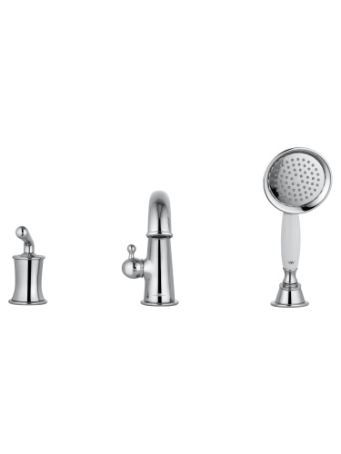 Смеситель Wonzon & Woghand Steam WW-88659008-CR на борт ванны хром - фото 2