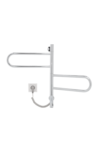 Полотенцесушитель Vincea VTD-1R1CE 43х59 электрический хром - фото 2