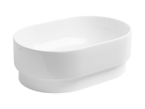 Раковина из санфаянса Simas PO 02 56х37 полувстраиваемая цвет белый глянцевый