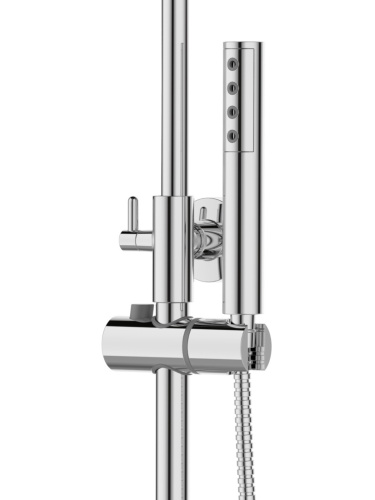 Душевая стойка Agger Slim A2291200 настенная цвет хром - фото 3