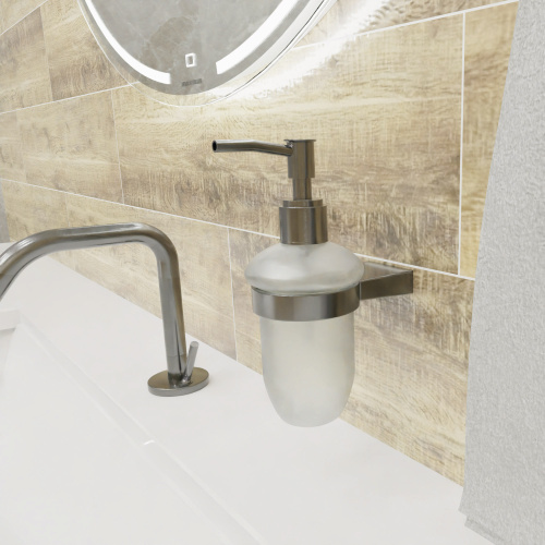 Дозатор жидкого мыла Fixsen Trend graphite FX-98012 - фото 3