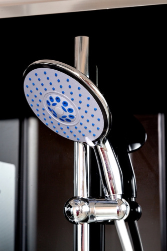 Душевая кабина AvaCan B10BLACK 100х100 четверть круга без крыши ориентация универсальная - фото 4