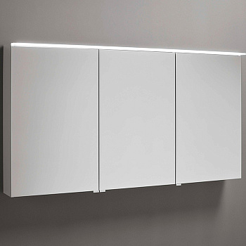 Зеркало-шкаф Burgbad Eqio SPGT120LF2009 120х17х80 подвесной цвет белый глянцевый