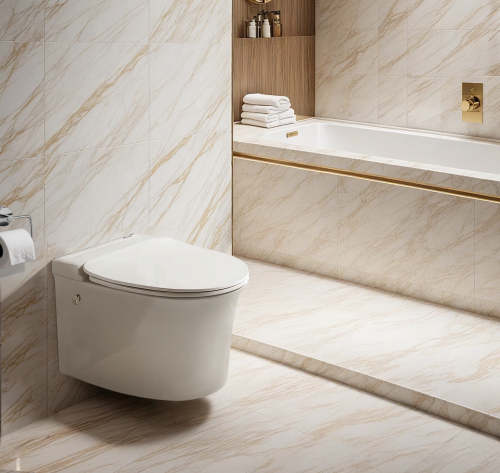 Унитаз подвесной Cerutti SPA CT10195 белый с сиденьем микролифт безободковый импульсный смыв - фото 2