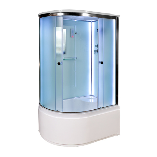 Душевая кабина AvaCan D512SRLED 120х90 асимметричная с крышей ориентация правая - фото 2