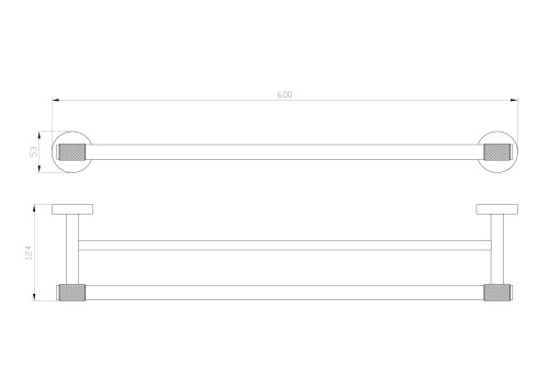 Полотенцедержатель Wonzon & Woghand Majestic WW-9211 - фото 2