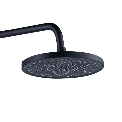 Верхний душ Bond Circle B01-9988 черный матовый - фото 5