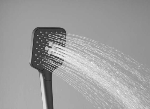 Душевая стойка Vincea Cube VSFS-1C1BG настенная цвет брашированное золото с термостатом - фото 3