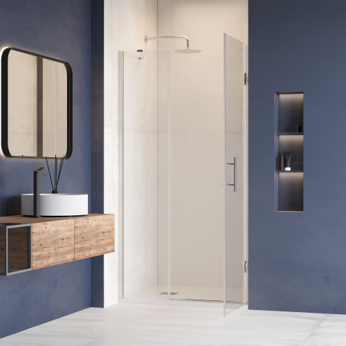 Душевая дверь RGW Hotel 350601212-11 120х195 стекло прозрачное профиль хром глянцевый - фото 2