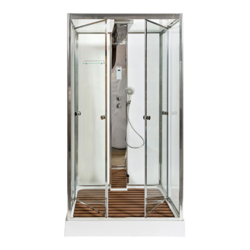 Душевая кабина AvaCan Z122STEAM 120х90 прямоугольная с крышей ориентация универсальная - фото 4