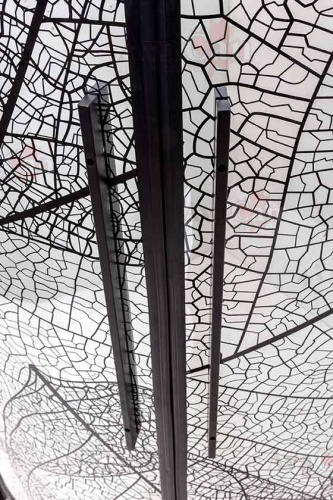 Душевая дверь AvaCan FB2-190 210х195 стекло тонированное профиль черный - фото 5