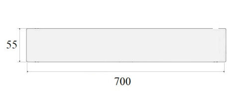 Решетка для водоотводящего желоба Valsir Linea VS0701932 - фото 2