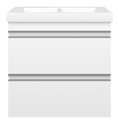 Тумба под раковину Misty Ингрид П-Инг-01060-011П2Я 56х46х53 подвесная - фото 2