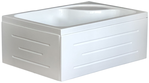 Душевой поддон Royal Bath BP RB8100BP-R 100х80 акрил белый с ножками