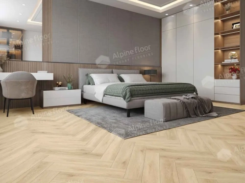 Кварцвиниловая плитка Alpine Floor Parquet LVT ECO-16-24 Дуб Ригел6 толщина 0.25 см 43 класс 590х118 - фото 2