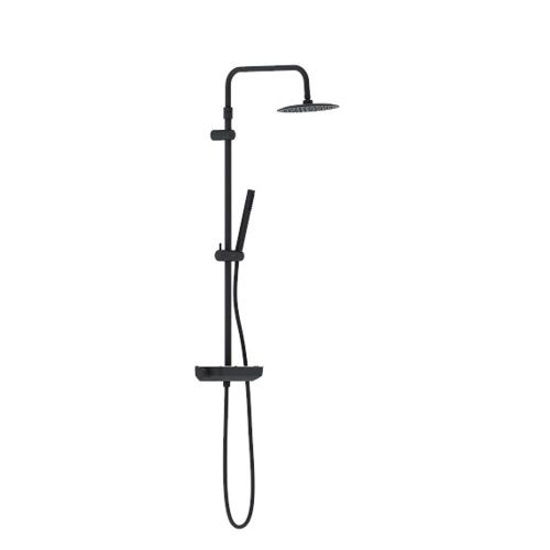 Душевая стойка Damixa Scandinavian Pure 936780300 настенная цвет черный