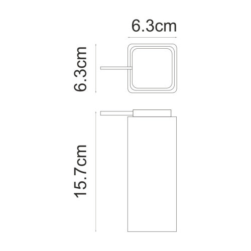 Дозатор для жидкого мыла WasserKRAFT 4299 - фото 3