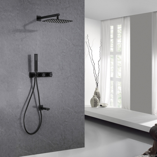 Душевая система ABBER AF8717B встраиваемая в стену - фото 2