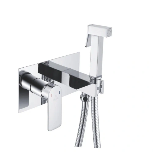 Гигиенический душ со смесителем Rose R255 хром - фото 2