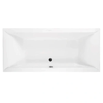 Ванна акриловая Vagnerplast Veronela VPBA180VEA2X-04 180х80 пристенная прямоугольная без каркаса