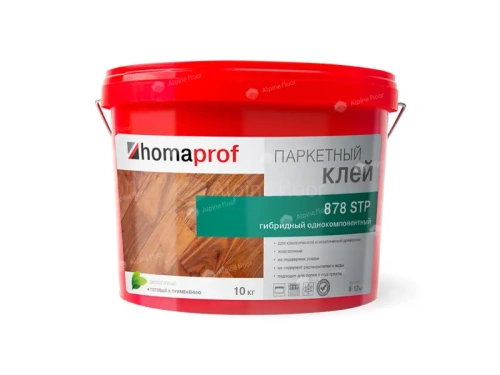 Клей паркетный Homakoll Homaprof 878 STP HHP878 10 кг - фото 2