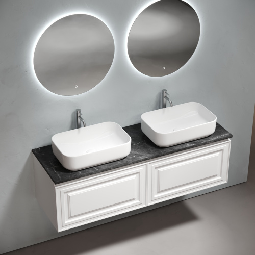 Столешница Sancos TT140A1X 140х46 накладная цвет черный - фото 2