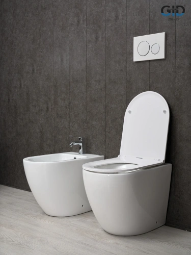 Унитаз приставной Gid Convexo 62213Y белый с сиденьем микролифт безободковый душевой смыв - фото 3