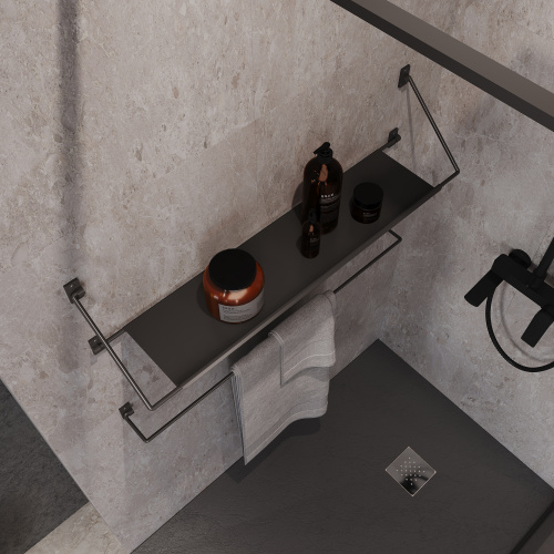 Полка в ванную комнату Niagara Nova NG1020B - фото 4