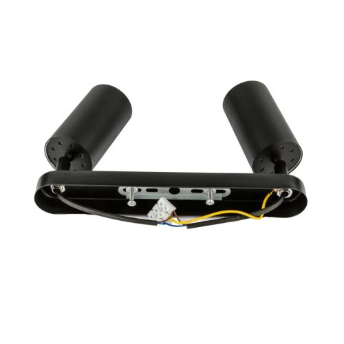 Спот Fametto DLC-S620 GU10x2 BLACK - фото 2