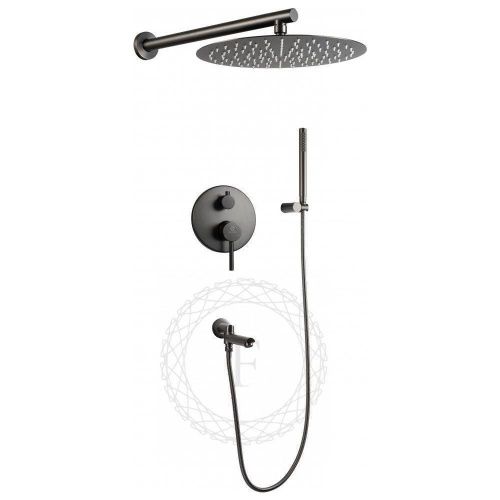 Душевая система Filarete FL1020BG встраиваемая в стену цвет графит - фото 2