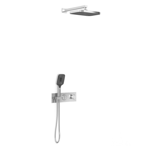 Душевая система Vincea VSFW-422T1CH встраиваемая в стену с термостатом - фото 2