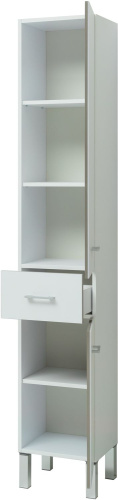 Шкаф-пенал Aquanet Верона 00178970 35х34х200 напольный цвет белый - фото 3