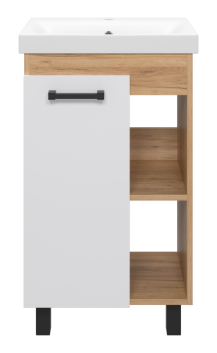 Тумба под раковину Misty Крафт П-Кра-07050-011 47х33х70 напольная - фото 2