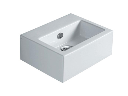 Раковина из санфаянса Simas FZ 14 bia 0 hole 43х34 подвесная цвет белый