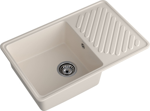 Кухонная мойка Granfest Quarz 52 белый 75х48 цвет белый поверхность матовая - фото 2