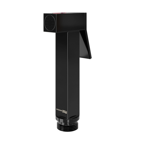 Гигиенический душ WasserKRAFT  A214 черный - фото 2