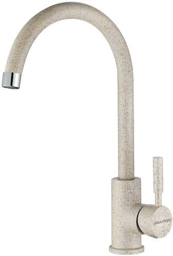 Смеситель для кухни Paulmark HOLSTEIN Ho212063-302 на раковину песочный