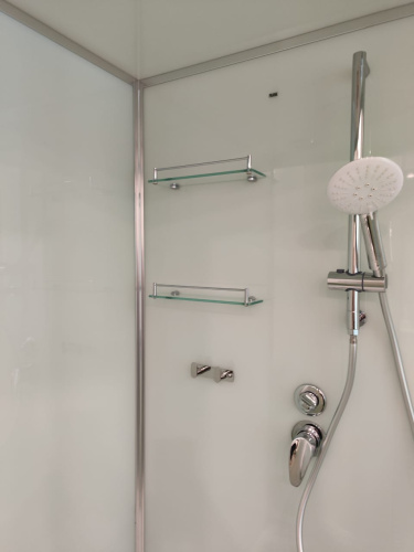 Душевая кабина Frank 175009 90х90 с крышей ориентация универсальная - фото 5