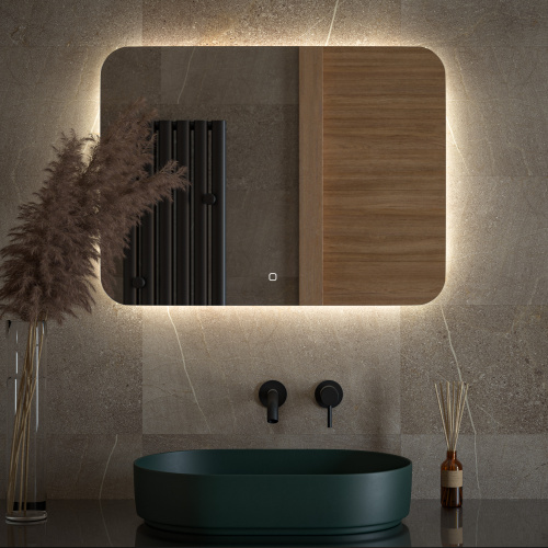 Зеркало в ванную Defesto OPTI DF 2807SH 80х60 - фото 3