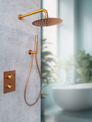 Душевая система AltroBagno Unione AltroBagnoUnione040410BC встраиваемая в стену - фото 3