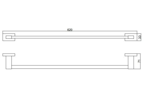 Полотенцедержатель BELZ B90301 - фото 2