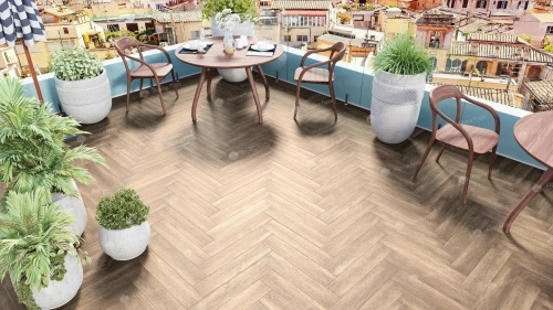SPC ламинат Alpine Floor Parquet Light ECO 13-10 MC Макадамия толщина 0.4 см 43 класс 600х125 - фото 2