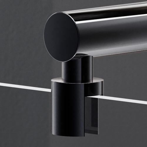 Душевая перегородка Am.Pm X-Joy W94WI-90-F1-MTE 90х195 стекло прозрачное профиль хром глянцевый - фото 3