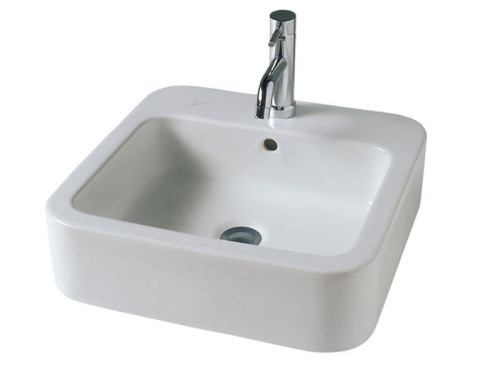 Раковина из санфаянса Hatria HAPPY HOUR Y0M701 48х48 подвесная цвет белый