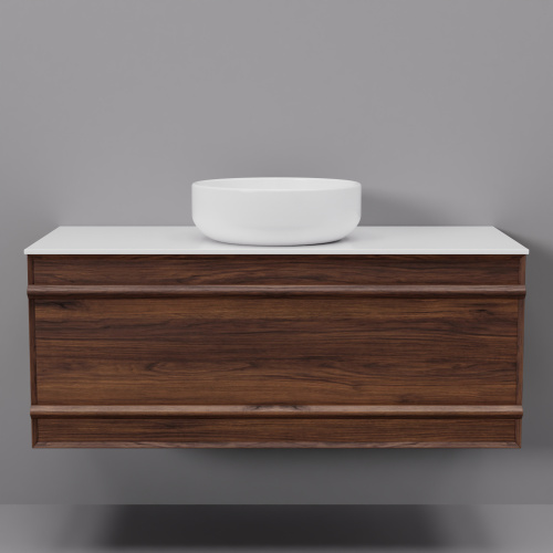 Тумба с раковиной Art Decco Bridget (Бриджит) ABR10W22S300 100x45x40 подвесная цвет черный орех - фото 5