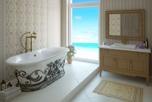 Ванна из литьевго мрамора Эстет Лион ФР-00014537 174х80 отдельностоящая овальная - фото 5