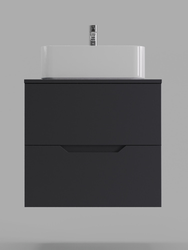 Тумба с раковиной Orange Line Li-60TugMDF+B02-460W 61х46х70 - фото 3